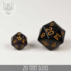 20 Tiny D20's