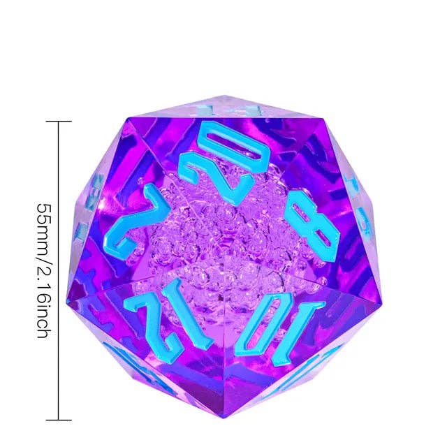 55mm Titan D20 - Sharp Edge Bubbling Cauldron