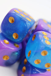 12 piece Pip D6's - Stratus Glitter