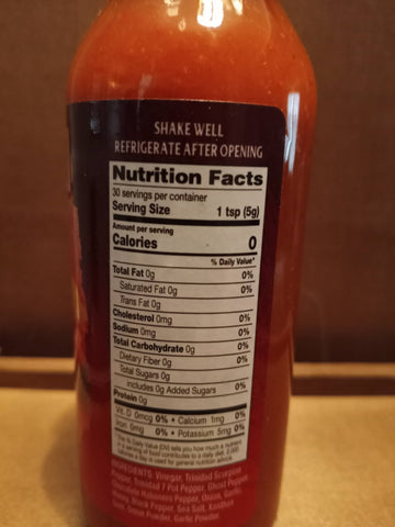 5 Oz Wizard Hot Sauce 1/2 Case