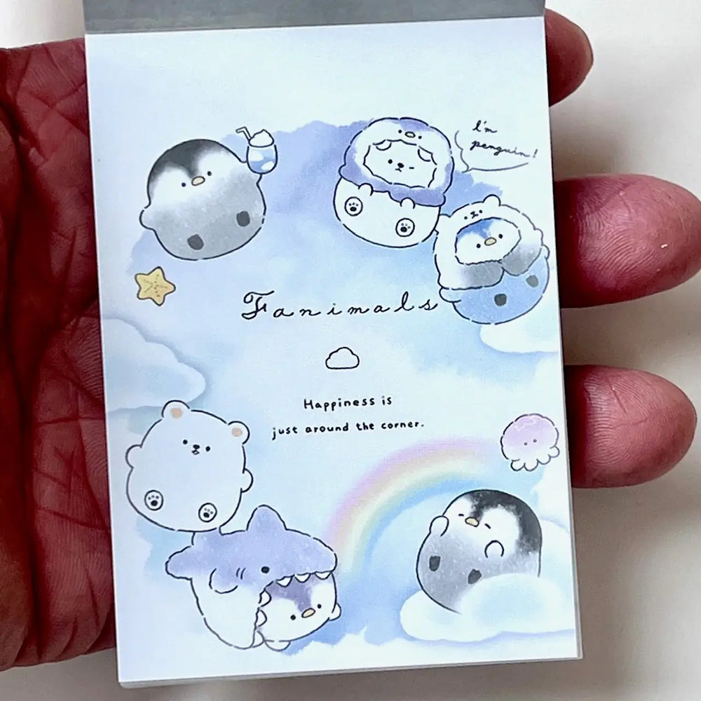 109606 Animal Rainbow Party Mini Notepad-10