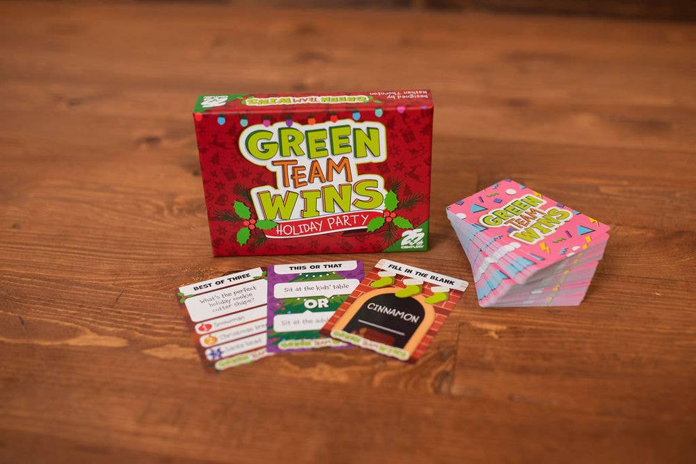 Green Team Wins Holiday Party
