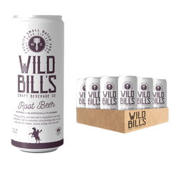 Wild Bill's - Root Beer: Premium Cane Sugar Soda
