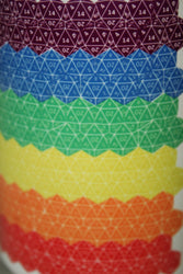 Gay Pride DND D20 Rainbow // 15 Oz. Ceramic Mug: White Handle