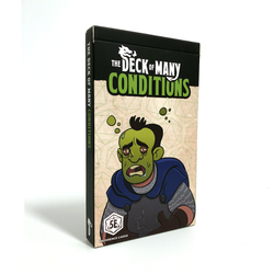 The Deck of Many Conditions - 5e D&D 2014 (Reference Cards)