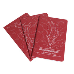DM Journal Set – RPG Campaign Notebooks for D&D Game Masters: Black
