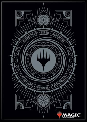 Magic the Gathering Planeswalker Symbol Black Magnet