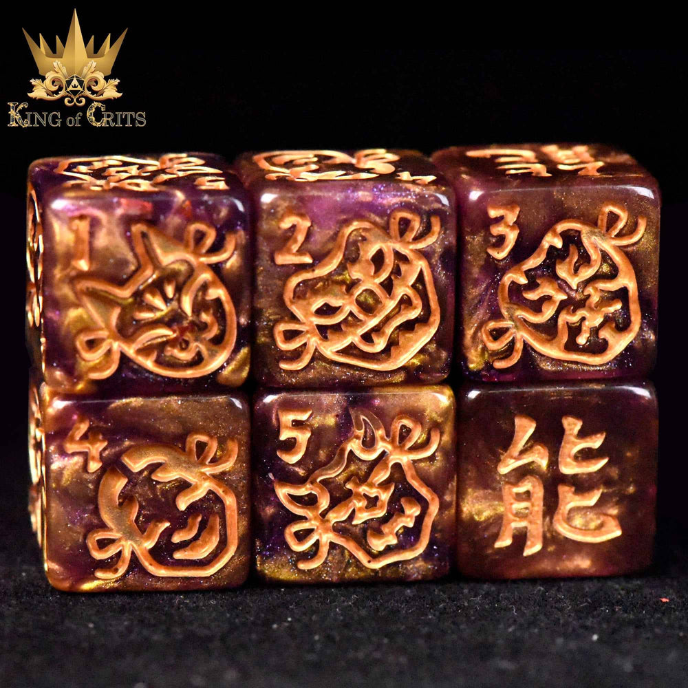 Samurai Soul - 11 Dice Set: 11 Dice Set