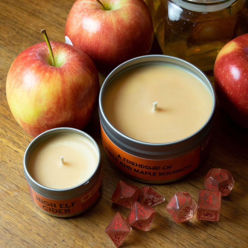 High Elf Cider Gaming Candle: 8oz