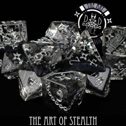The Art of Stealth - 11 Dice Set