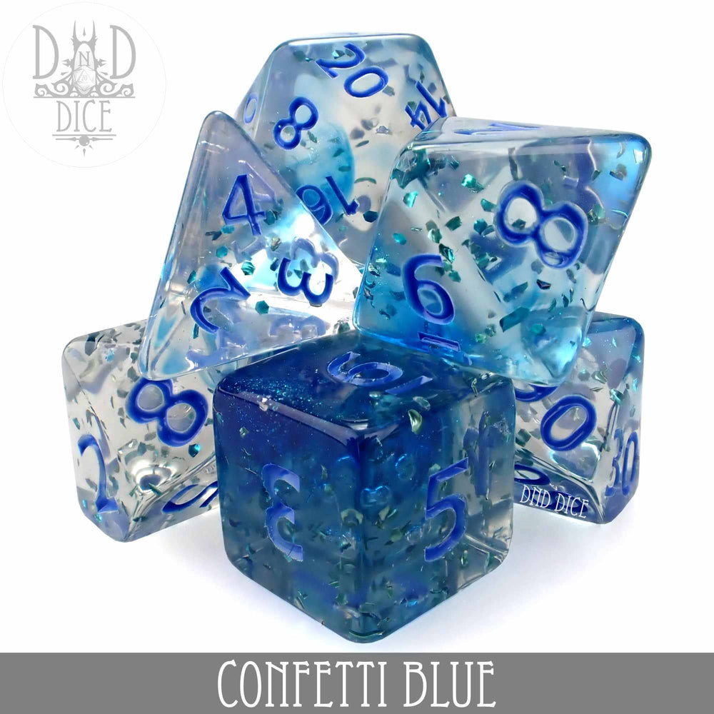 Confetti Blue