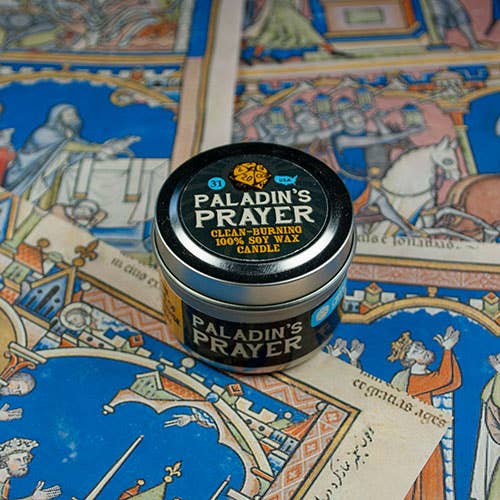 Paladin's Prayer Gaming Candle: 8oz