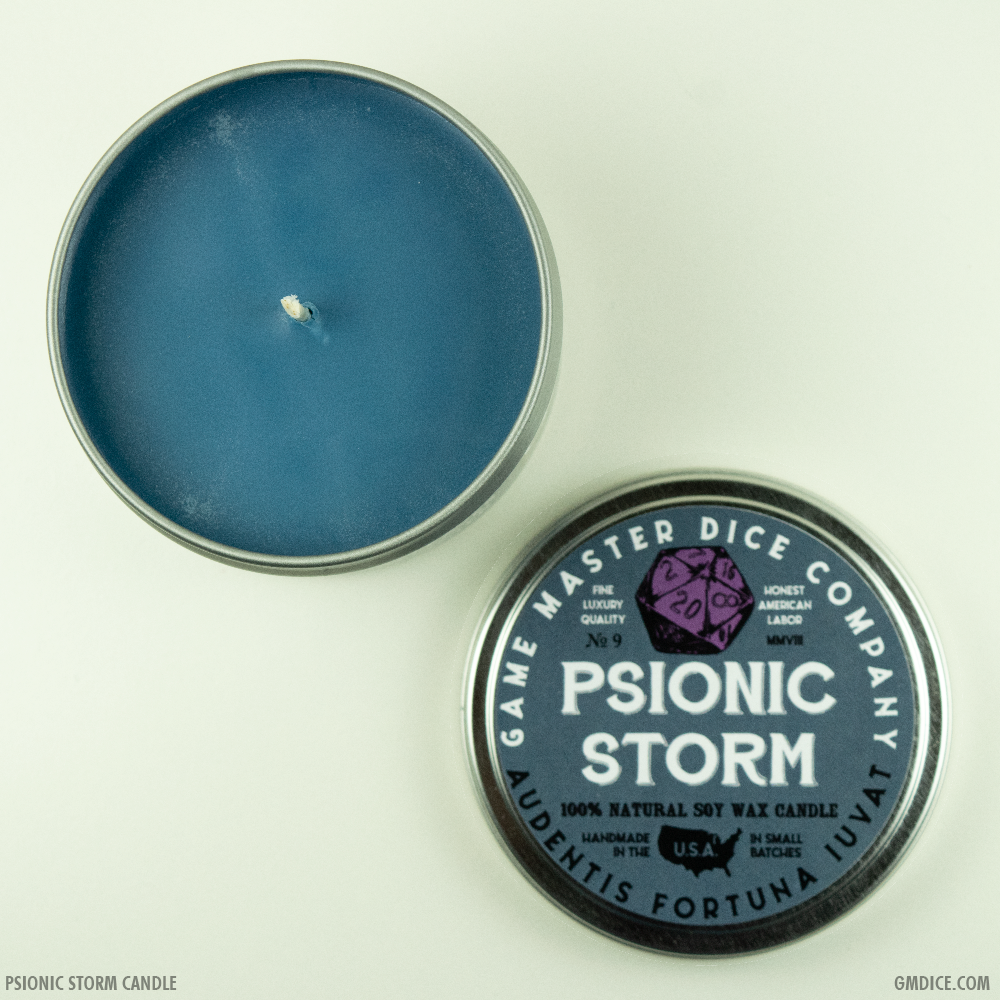 Psionic Storm Gaming Candle: 8oz