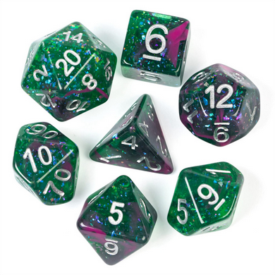 Glow Stick RPG Dice Set