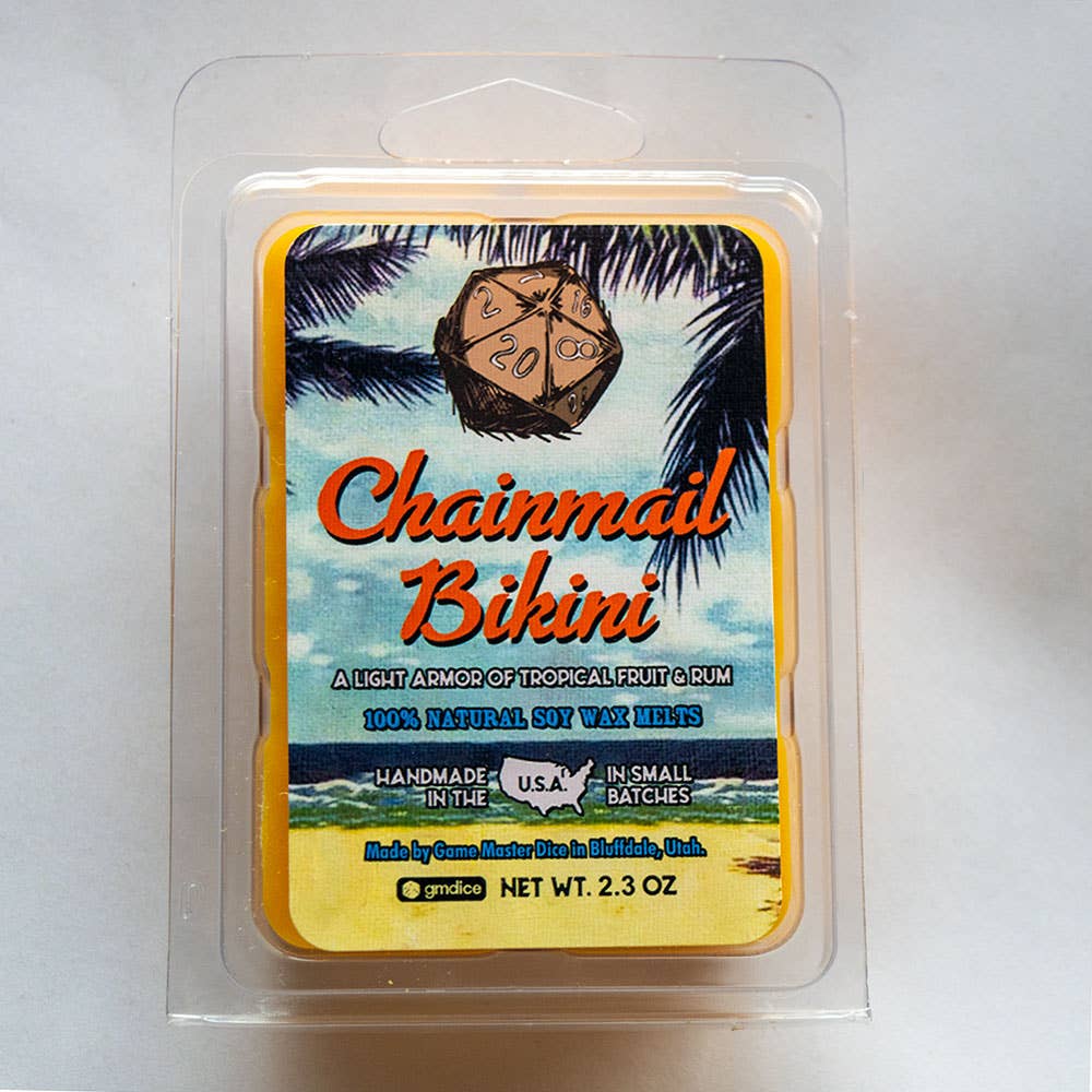Chainmail Bikini Gaming Candle: 8oz