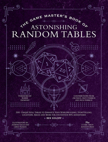 Game Master's Book 300+ Roll Tables For 5th Edition Rpg