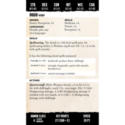 The Deck of Many NPCs - 5e D&D 2014 (Reference Cards)