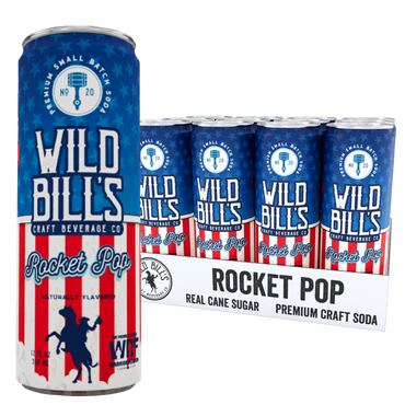 Wild Bill's - Rocket Pop: Premium Cane Sugar Soda