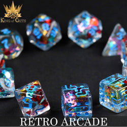 Retro Arcade - 11 Dice Set