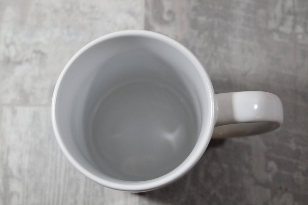 Beware the owlbear dnd // 15 oz. Ceramic Mug  : White Handle