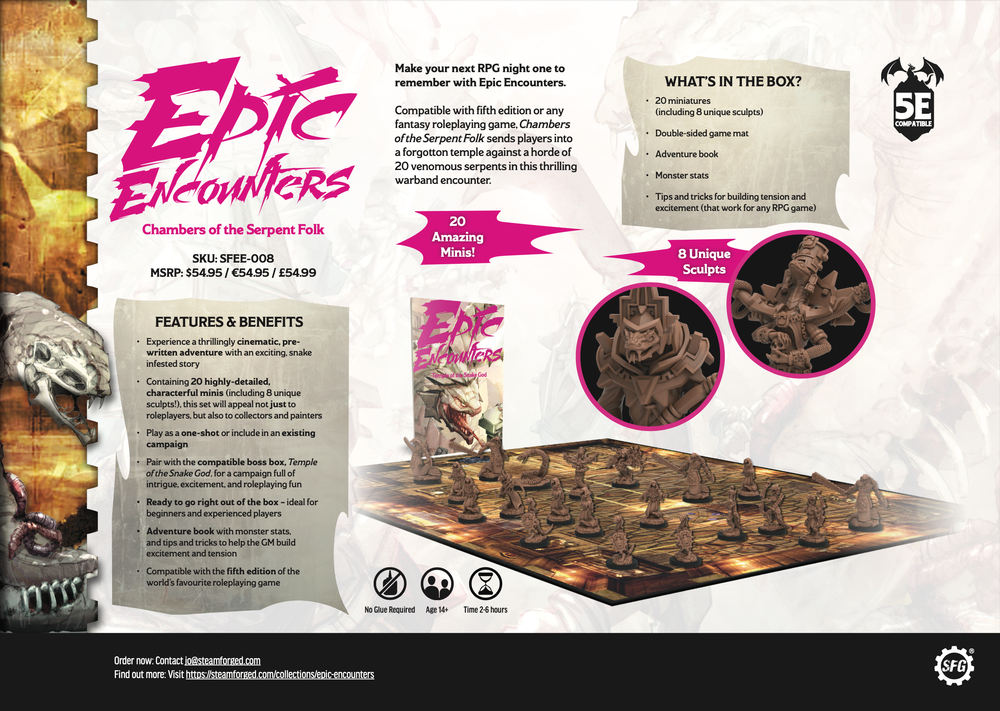 Epic Encounters: Chambers of the Serpent Folk