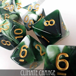 Climate Change 7 or 11: 7 Dice Set