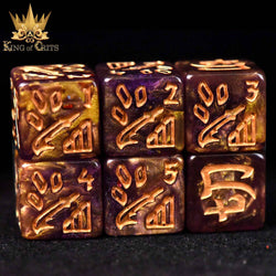 Samurai Soul - 11 Dice Set: 11 Dice Set