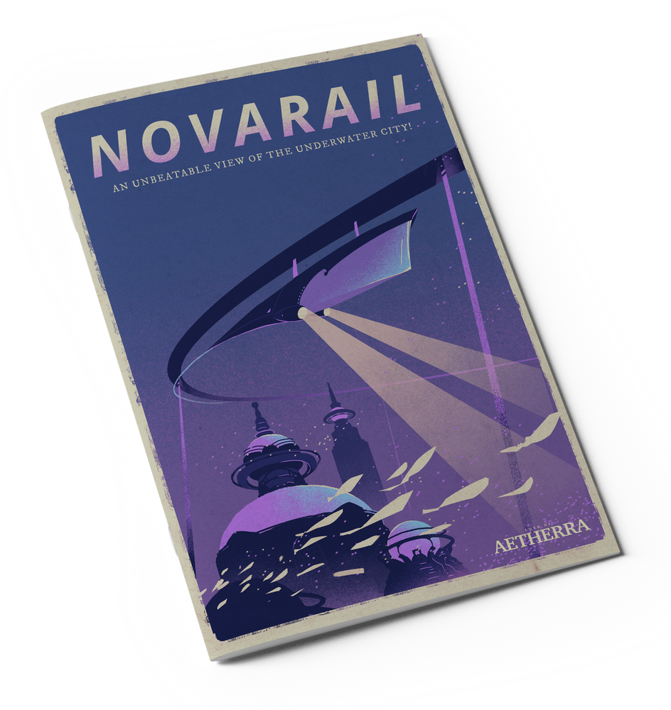 Lore Of Aetherra: Novarail Booklet