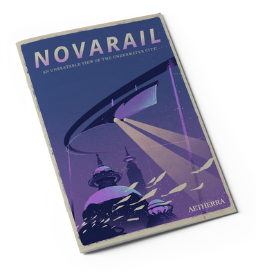 Lore Of Aetherra: Novarail Booklet