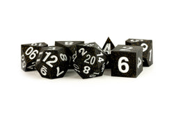 UNIQUE Sharp Edge Silicone Rubber Dice Set: Glacial Debris