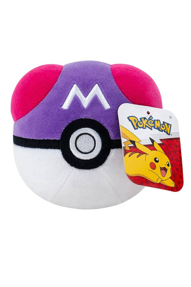 Pokemon Poke Ball Plush Assortment in 6pc Display