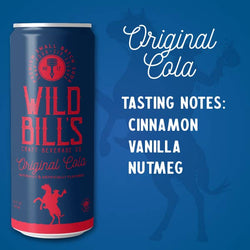 Wild Bill's - Original Cola: Premium Cane Sugar Soda