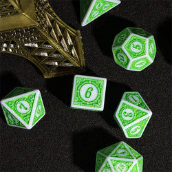 Motif: Leafy RPG Dice Set
