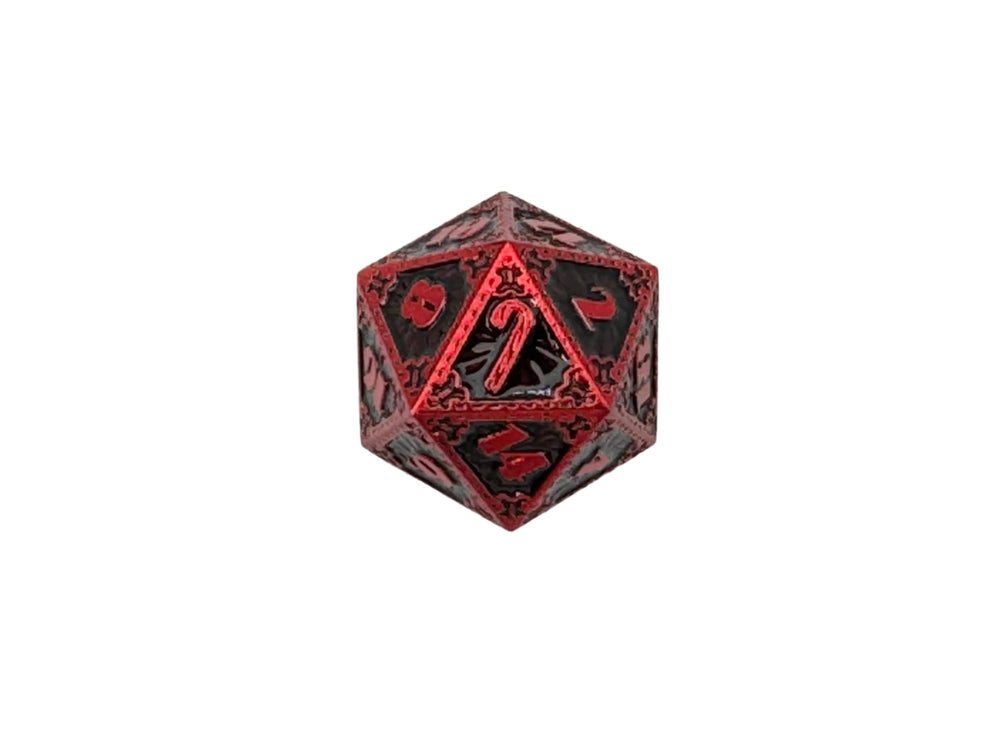 Holiday Mystery Metal D20: Single