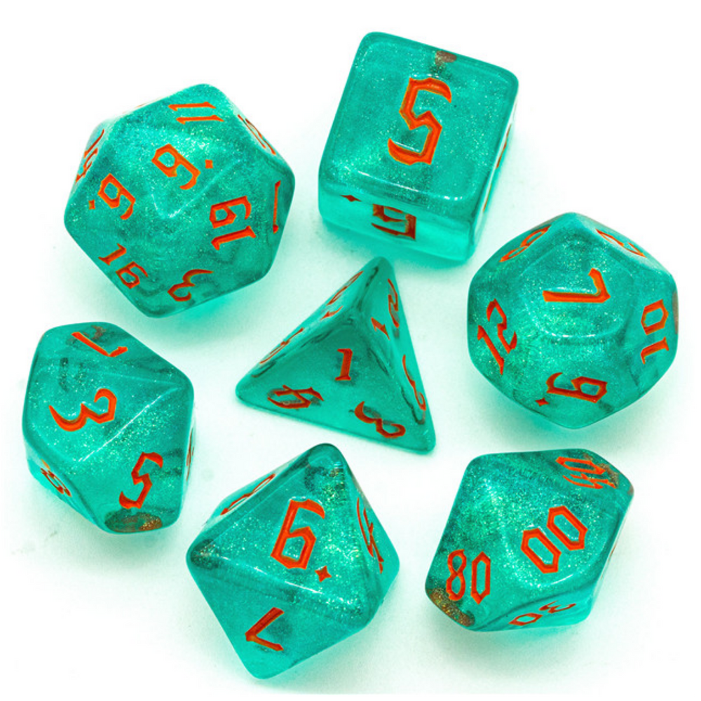 Hurricane Elemental RPG Dice Set