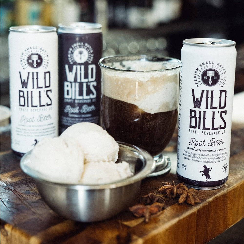 Wild Bill's - Root Beer: Premium Cane Sugar Soda