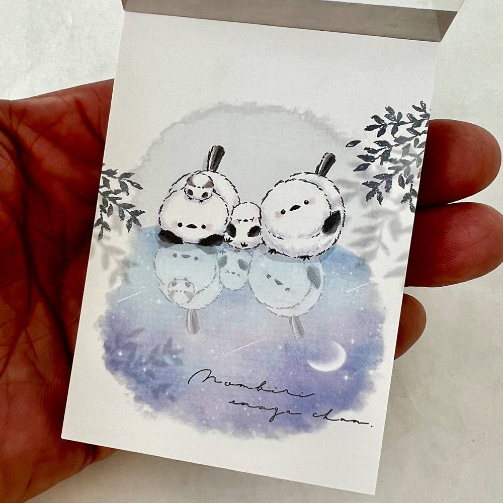 114510 Snow Birds Moon Mini Notepad-10