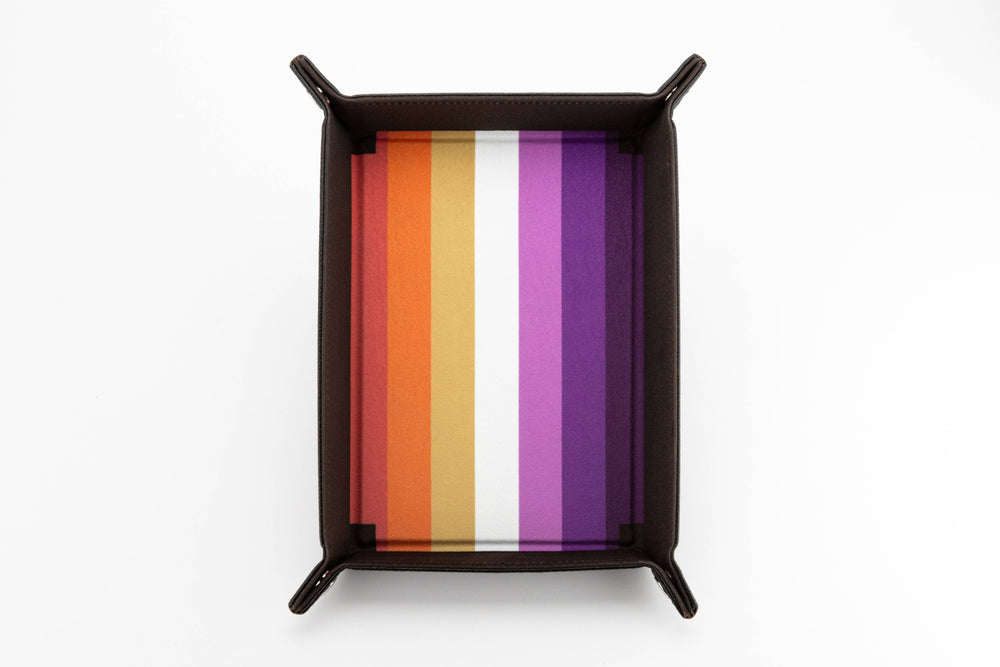 PRIDE Flag Dice Trays - Lesbian