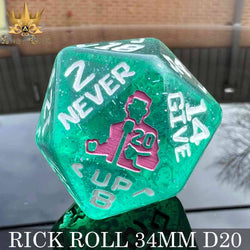Rick Rolled - 34mm D20