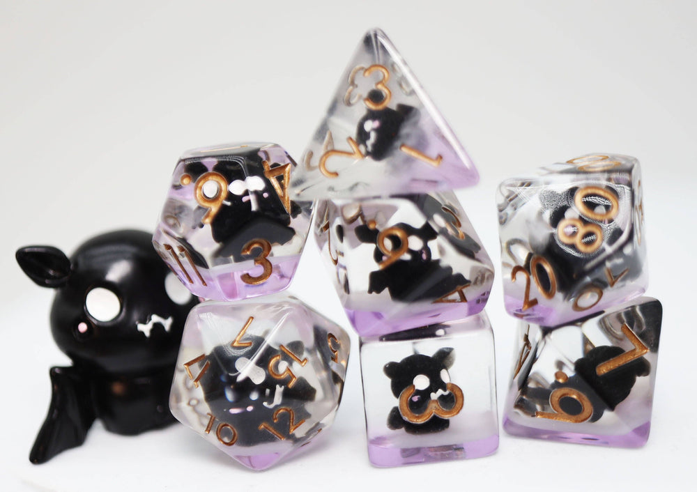 Baby Bat RPG Dice Set