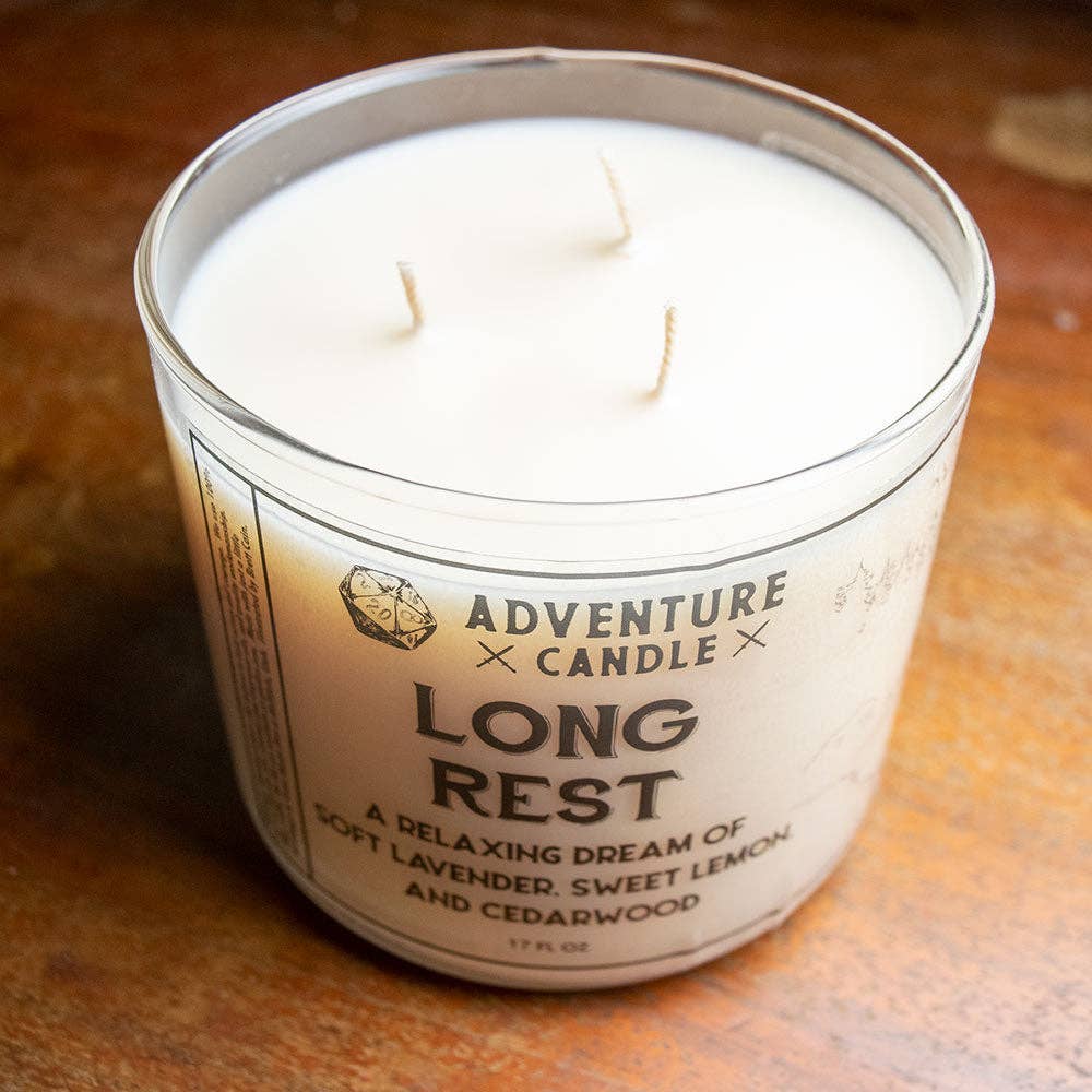 Long Rest Gaming Candle: 8oz