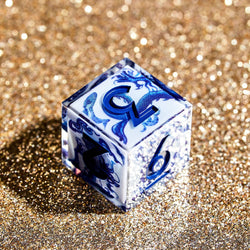 Qinghua Iconic 7-Piece Dice Set