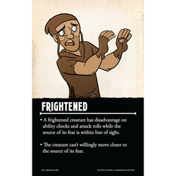 The Deck of Many Conditions - 5e D&D 2014 (Reference Cards)
