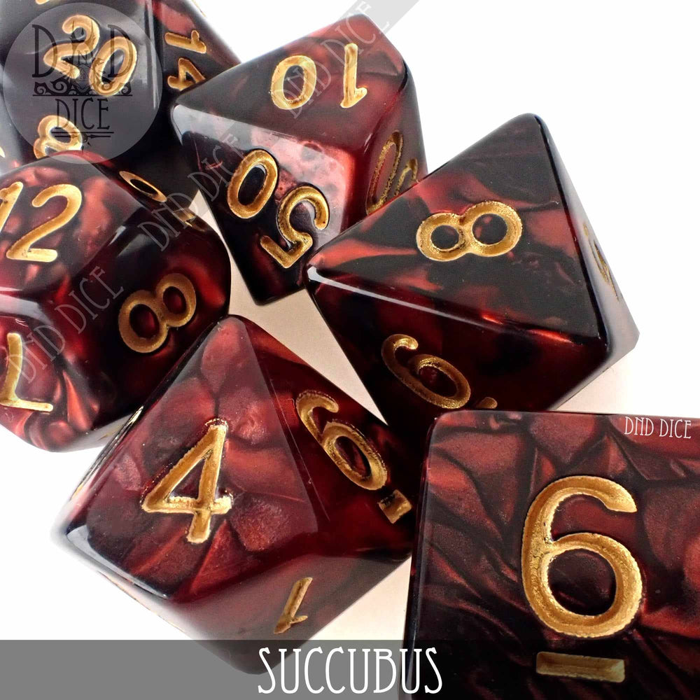 Succubus 7 or 11: 11 Dice Set
