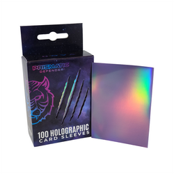 Prismatic Defender Holographic Standard Sleeves — Nova (Flat)