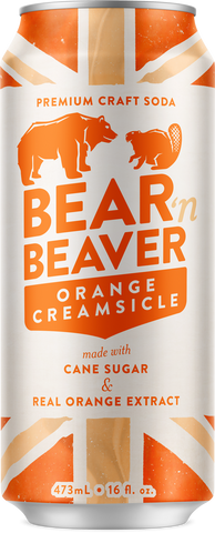 Bear 'N Beaver - Orange Creamsicle 16 fl oz Can