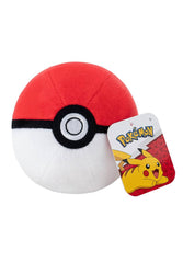 Pokemon Poke Ball Plush Assortment in 6pc Display