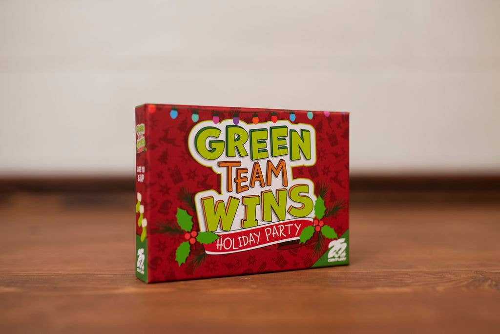 Green Team Wins Holiday Party