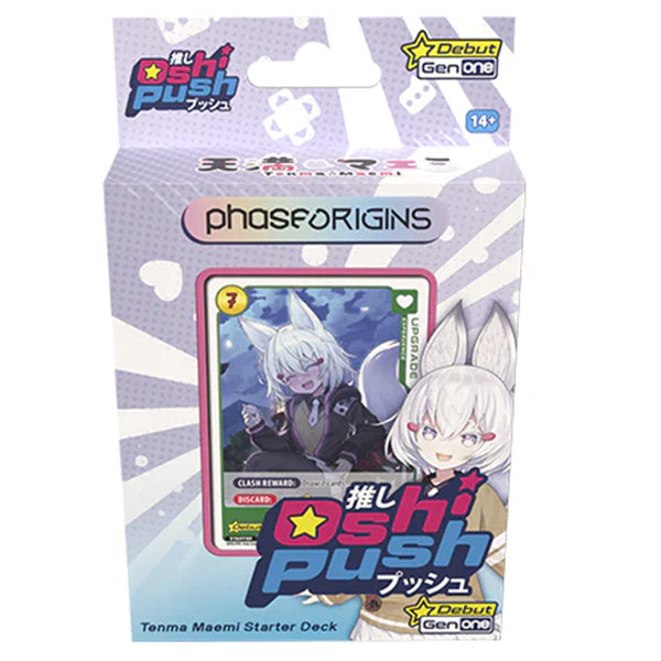 Oshi Push TCG - Gen One Phase Origins Tenma Maemi Starter Deck