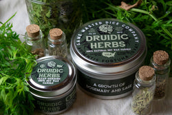 Druidic Herbs Gaming Candle: 8oz